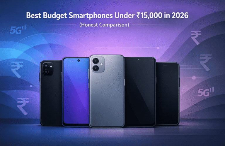 Best Budget Smartphones Under ₹15,000 in 2026