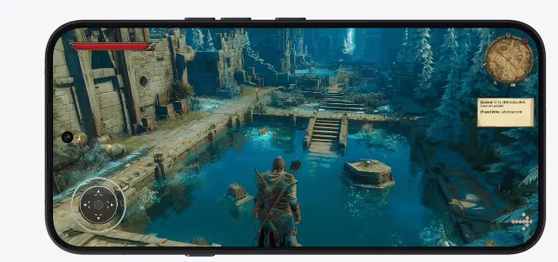 image describes about gameplay graphics of nothing phone 4a